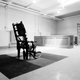 This 1968 file photo shows an empty electric chair in the Death House at Sing Sing Prison in Ossining, N.Y.
